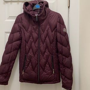 Micheal Kors Maroon jacket
